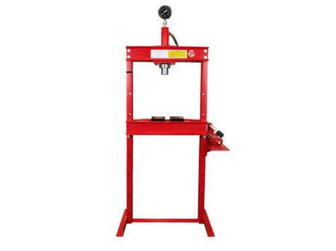 12 Ton Hydraulic Shop Press With Gauge Gses