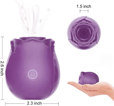 Ckk 2022 Quiet Rose Flower Ball With 10 Gears Usb Rechargeable Rose For Women