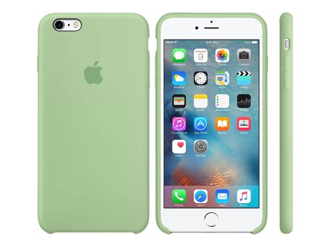 Apple Silicone Case For Iphone 6s Plus And Iphone 6 Plus Mint