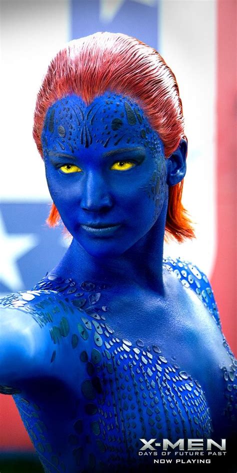 Jennifer Lawrence As Mystique In X Men Days Of Future Past Mystique Marvel Mystique Xmen X Men