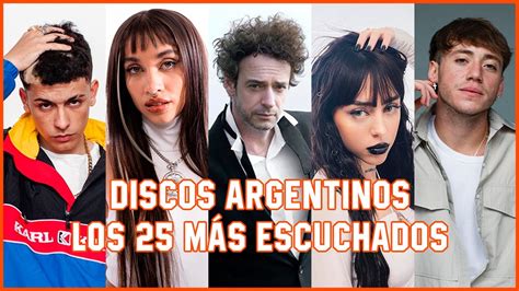 Los Discos Argentinos Más Escuchados En Spotify Youtube