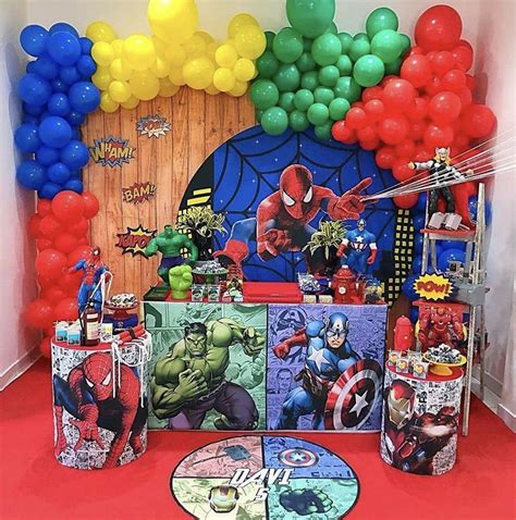 Festa Vingadores Ideias Poderosas E Passo A Passo Para Fazer A Sua Artofit