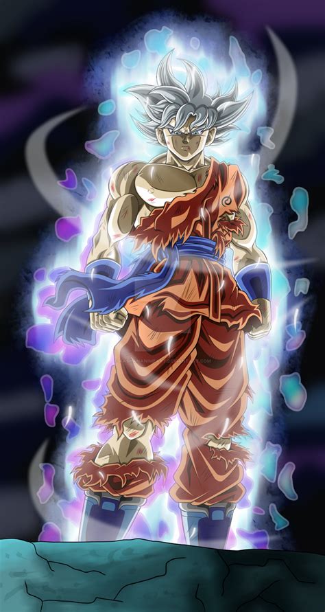 Goku Mastered Ultra Instinct In Whis Gi By Aashananimeart On Deviantart