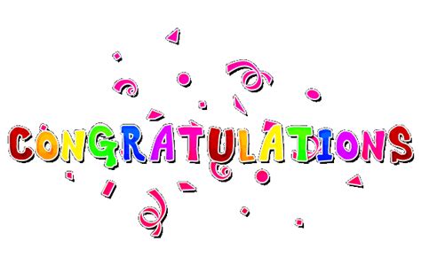 Congratulation Animation Clipart Best