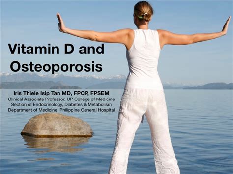 Calcium and vitamin d supplementation in osteoporosis. Vitamin D and Osteoporosis