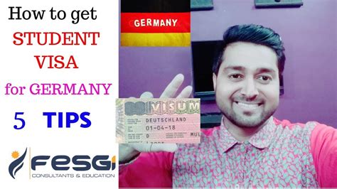 How To Get Student Visa For Germany Youtube