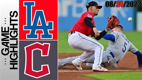 Cleveland Guardians Vs Los Angeles Dodgers GAME 2 HIGHLIGHTS TODAY