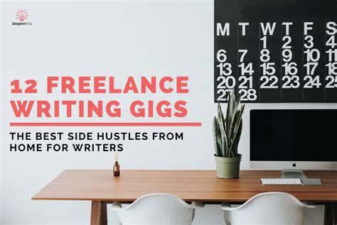 12 Freelance Writing Gigs The Best Side Hustles From Home For Writers