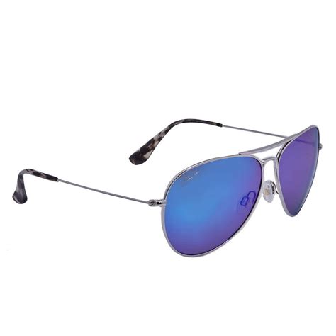 Maui Jim Maui Jim Mavericks Polarized Blue Hawaii Aviator Sunglasses