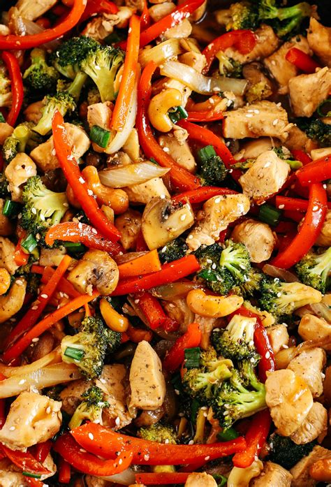 Teriyaki Chicken Stir Fry Eat Yourself Skinny