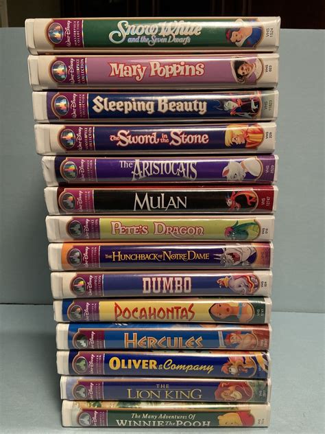 Lot Of 14 Walt Disney Masterpiece Collection Grelly USA