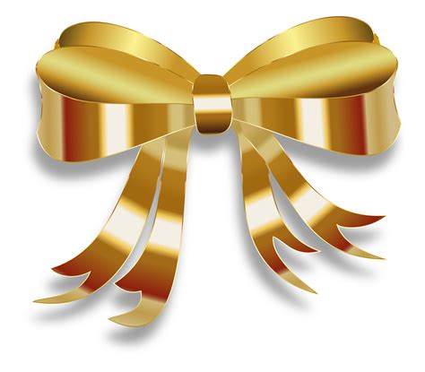 Ribbon Gold Clip Art Gold Ribbon Cliparts Png Download 24002103