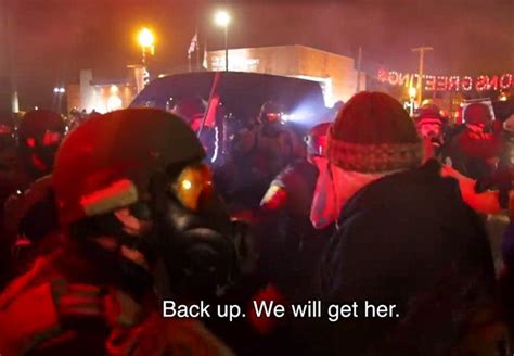 Ferguson Police Fire Tear Gas And Rubber Bullets At Crowd Carrying