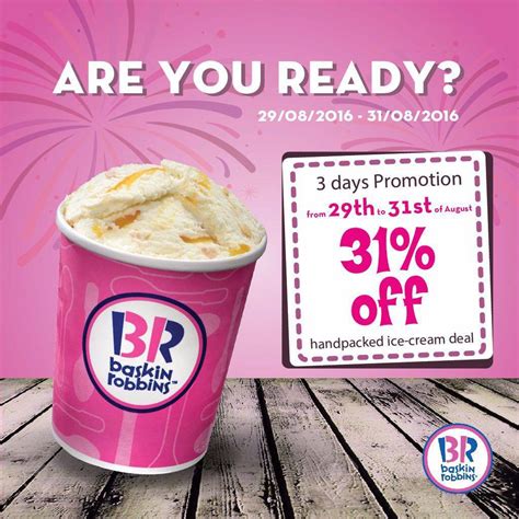 Enter the email address associate with your baskin robbins malaysia account. Baskin Robbins Malaysia 31% Discount Promotion on 29 - 31 ...
