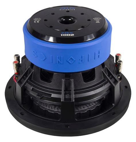 Hifonics Subwoofer Zeus Zrx 10d2 Hifonics