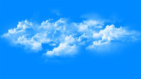 Blue Clouds Skyscapes Simple Light Blue 1920x1080 Wallpaper High