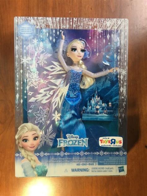 Nwb Disney Frozen Elsa Winter Dreams Deluxe Collectors Doll Toys R Us