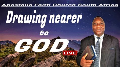 Pastor T Shoko Drawing Nearer To God Apostolic Faith Church Live