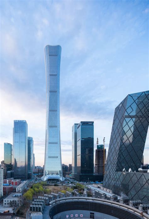 Citic Tower Beijings Tallest Building Kpf Snupdesign