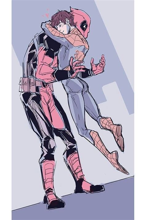 pin by kryjin on marvel deadpool and spiderman spideypool deadpool x spiderman