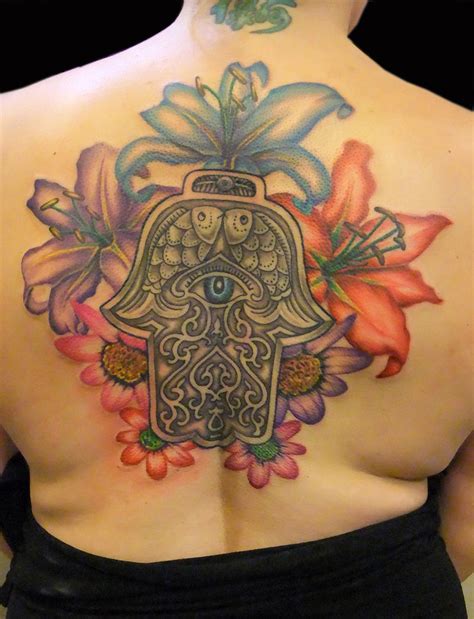 Hamsa And Flowers By Asussman On Deviantart