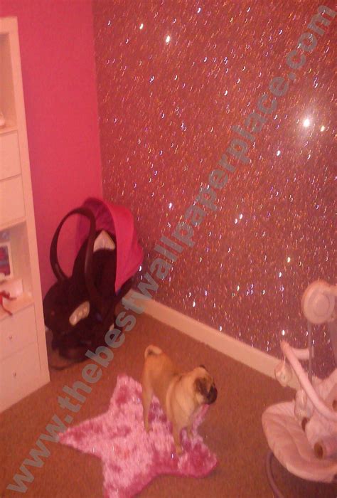 See more ideas about bedroom decor, glam room, beauty room. Glitter - Sparkle - Shades of Pink | Glitter paint for walls, Boy room accent wall, Glitter ...