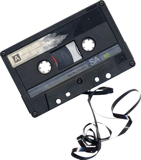 Cassette Audio Abîmée PNG transparents StickPNG