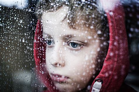 Depressed Boy Stock Photo Download Image Now Storm Child Sadness