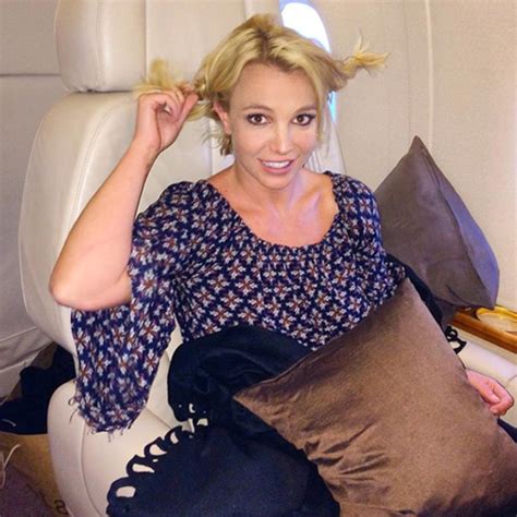 Britney Spears Shares An Intimate Photo From Private Plane E