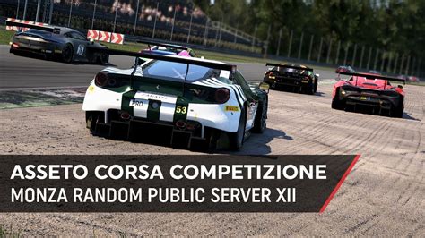 Assetto Corsa Competizione Monza Random Public Server Episode Xii
