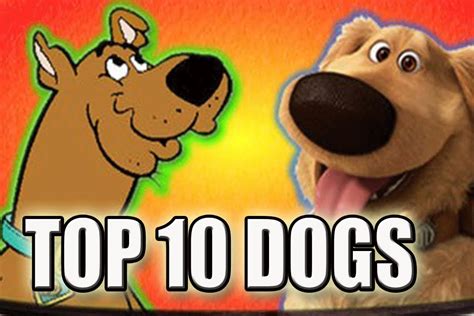 Top 10 Cartoon Dog Characters Of All Time Youtube