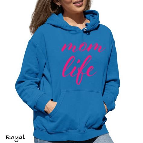 Womans Hoodie Mom Life Mother T Funny Sarcastic T Hooded