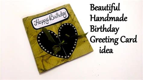 Beautiful Handmade Birthday Greeting Card Idea For Boyfriend Tutorial