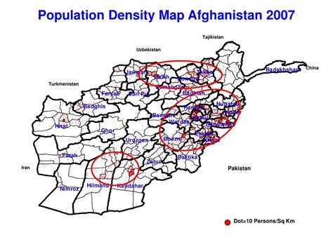 Afghanistan population density is 47.06 persons/sq.km². PPT - Polio Situation in Afghanistan PowerPoint ...