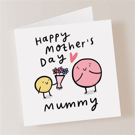 Happy Mothers Day Mummy Card By Arrow T Co