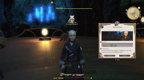 Ffxiv Conjurer Class Quest My First Cane Youtube