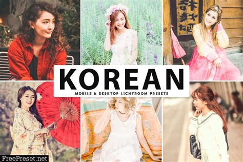 The korean tone presets made for indoor or outdoor pics, gives your pics a warm and cosy glow. Korean Mobile & Desktop Lightroom Presets