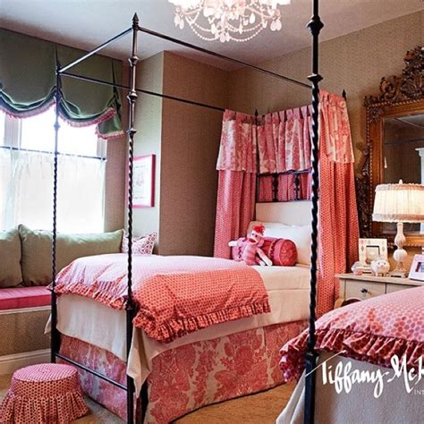 Shop with afterpay on eligible items. Custom iron twin canopy beds made for two very sweet ...