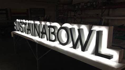 Illuminated Channel Letters Custom Signs And Printing For Your Business