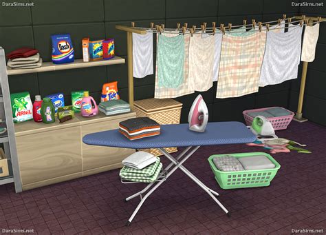Low to high sort by price: Laundry Decor Set (The Sims 4) | DaraSims.net