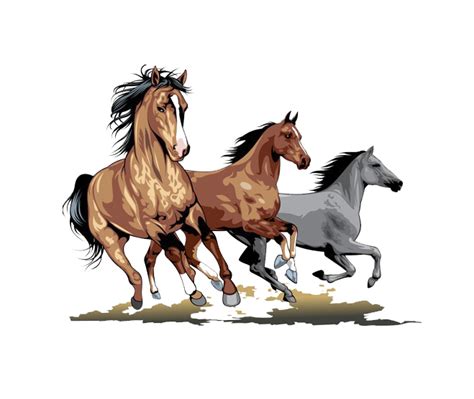 Horse Stallion Clip Art Running Horse Png Download 659556 Free
