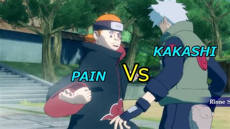 Kakashi Vs Pain In Naruto X Boruto Connections Youtube