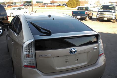 I thought about getting the windshield. 2010 Toyota Prius Bronze Window Film | Rear view of 3M Windo… | Flickr