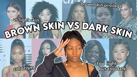 The Light Skin Vs Brown Skin Vs Dark Skin Debate On Tiktok Camryn