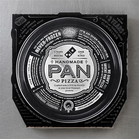 Pizza Box Design Handmade Pizza Food Packaging Design
