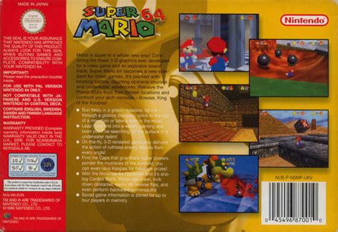 Playing gta san andreas on the nintendo 64, this is insane! Super Mario 64 (Europe) (En,Fr,De) ROM