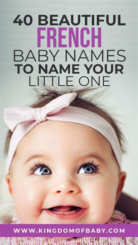 40 Beautiful French Baby Names To Name Your Little One French Baby
