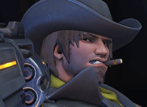 What’s Going On With Cassidy’s Teeth On His Deadlock Skin Via R Overwatch Ow Highlights