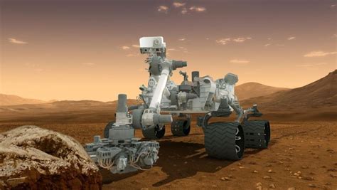 Nasa Rover Curiosity Landet Auf Dem Mars