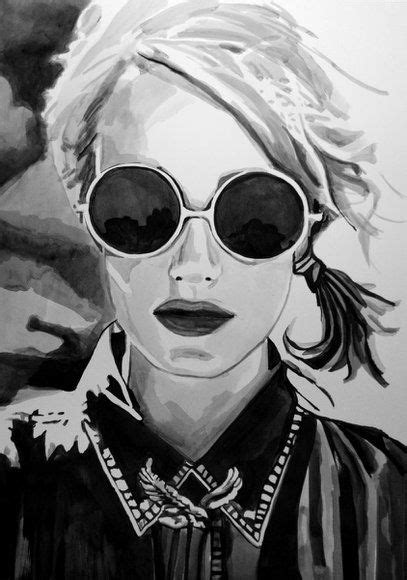 View Girl With Sunglasses 4 72 X 51 Cm Artfinder Girl With Sunglasses Illustration Art